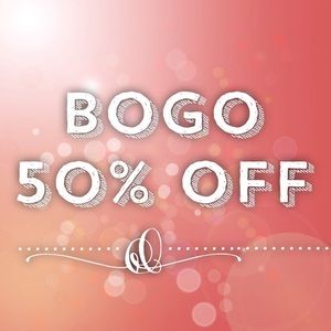 BUY ONE GET ONE 50% OFF!!!!